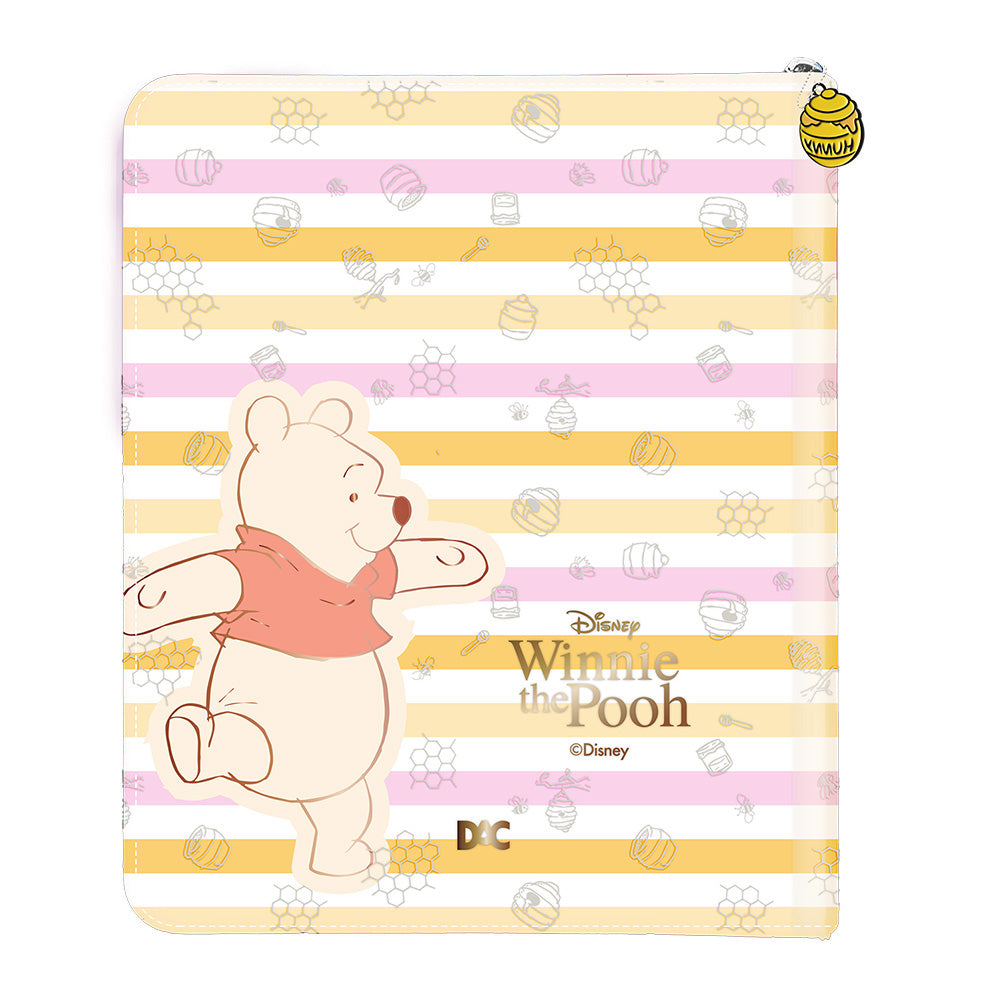 Fichário Universitário Dac Pvc com 48 Folhas Fechamento em Zíper - Pooh 32,8x26,7cm 56g/m² Dac - 5367