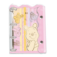 Fichário Universitário Pvc Cristal com 192 Folhas Fechamento em Botão - Pooh 22,3x27,5cm 56g/m² Dac - 5536