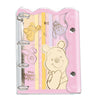 Fichário Universitário Pvc Cristal com 192 Folhas Fechamento em Botão - Pooh 22,3x27,5cm 56g/m² Dac - 5536