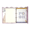 Fichário Universitário Pvc Cristal com 192 Folhas Fechamento em Botão - Pooh 22,3x27,5cm 56g/m² Dac - 5536