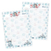 Caderno Smart Colegial com 80 Folhas 90g/m² Fechamento em Elástico - Stitch 17,7x24cm Dac - 5376