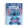 Caderno Smart Universitário com 80 Folhas 90g/m² Fechamento em Elástico - Stitch 20x27,5cm Dac - 5572