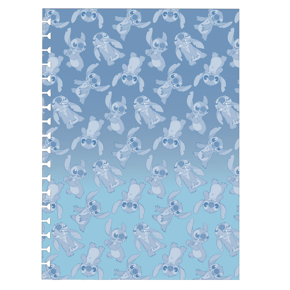 Caderno Smart Universitário com 80 Folhas 90g/m² Fechamento em Elástico - Stitch 20x27,5cm Dac - 5572