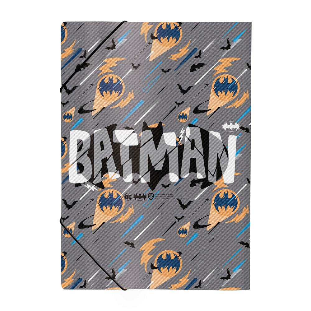 Pasta Aba Elástica Ofício sem Lombo - Batman Dac 33,2x23,2cm Dac - 5410