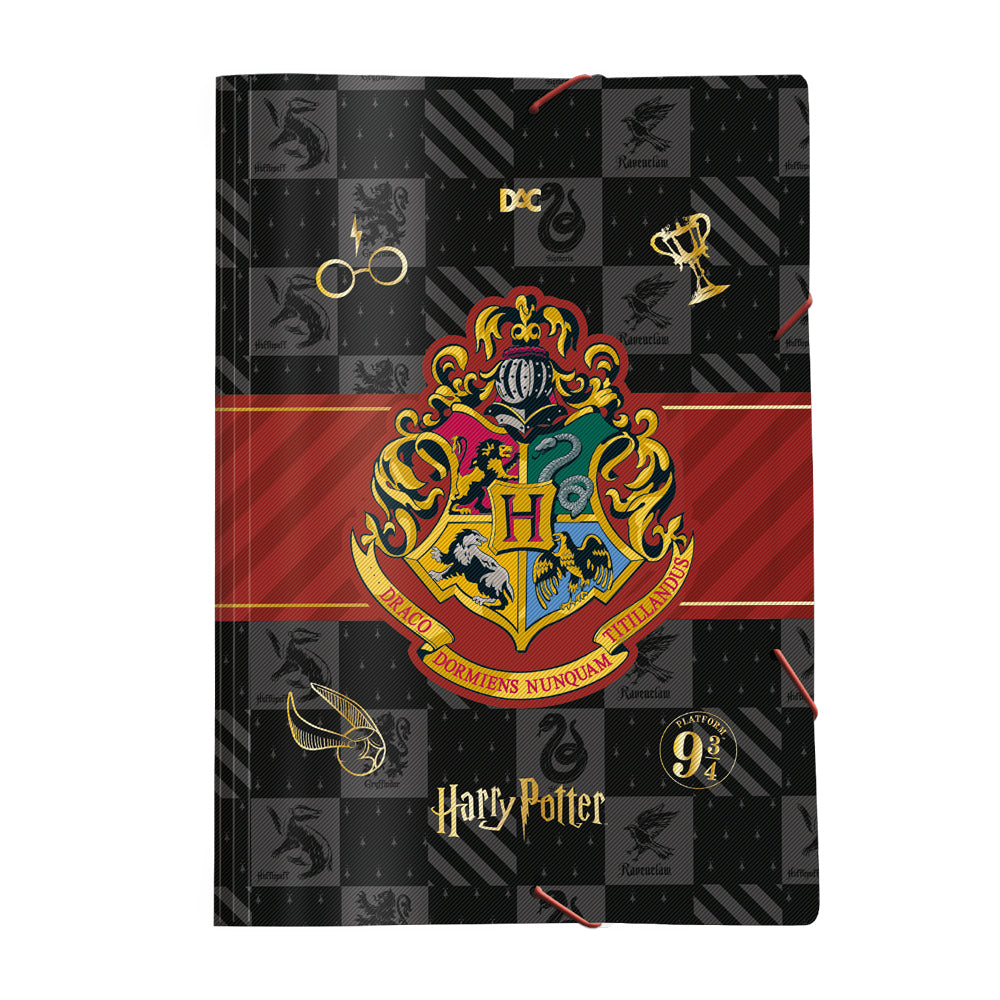 Pasta Aba Elástica Ofício sem Lombo - Harry Potter Dac Dac - 5496