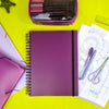 Caderno Universitário Smart com 80 Folhas 90g/m² 20x27,5cm Roxo Dac - 312pp-rx
