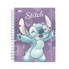 Caderno Smart Universitário com 80 Folhas 90g/m² Fechamento em Elástico - Stitch 20x27,5cm Dac - 5378