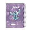 Caderno Smart Universitário com 80 Folhas 90g/m² Fechamento em Elástico - Stitch 20x27,5cm Dac - 5378