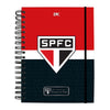 Caderno Smart Universitário com 80 Folhas 90g/m² Fechamento em Elástico - São Paulo Fc 20x27,5cm Dac - 5216