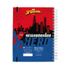 Caderno Smart Universitário com 80 Folhas 90g/m² Fechamento em Elástico - Homem Aranha 20x27,5cm Dac - 5504