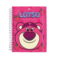 Caderno Smart Universitário com 80 Folhas 90g/m² Fechamento em Elástico - Lotso 20x27,5cm Dac - 5296
