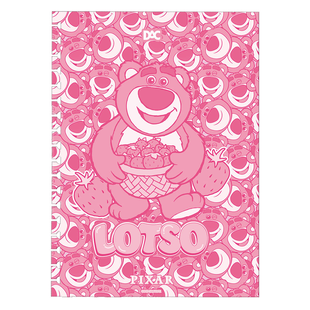 Caderno Smart Universitário com 80 Folhas 90g/m² Fechamento em Elástico - Lotso 20x27,5cm Dac - 5296