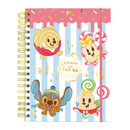 Caderno Smart Universitário com 80 Folhas 90g/m² Fechamento em Elástico - Munchlings 20x27,5cm Dac - 5585