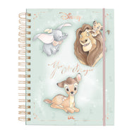 Caderno Smart Universitário com 80 Folhas 90g/m² Fechamento em Elástico - Disney Classics 20x27,5cm Dac - 5477