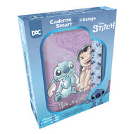 Caixa Criativa Caderno Dac Smart Colegial Stitch + Estojo - Stitch 24x17,7cm 90g/m² Dac - 5319