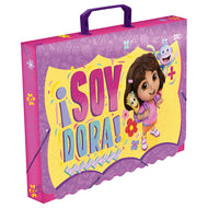 Pasta Aba Elástica Ofício sem Lombo - Dora Aventureira Dac 36x26cm Dac - 5420