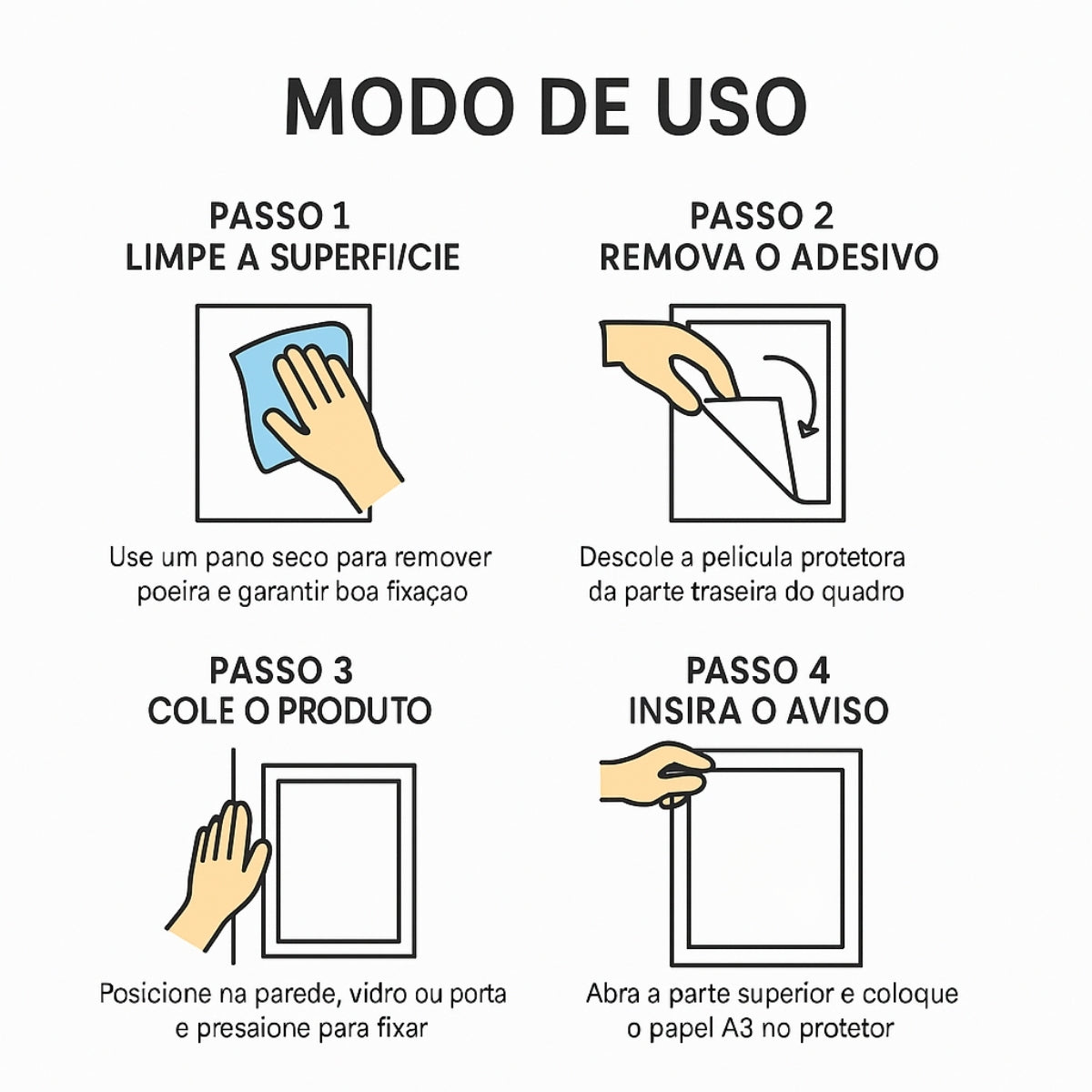 Porta Informativo A5 em Acrilico Dac - 1615