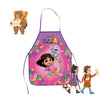 Avental Infantil Peva - Dora Aventureira 38,5x48,5cm Dac - 5417
