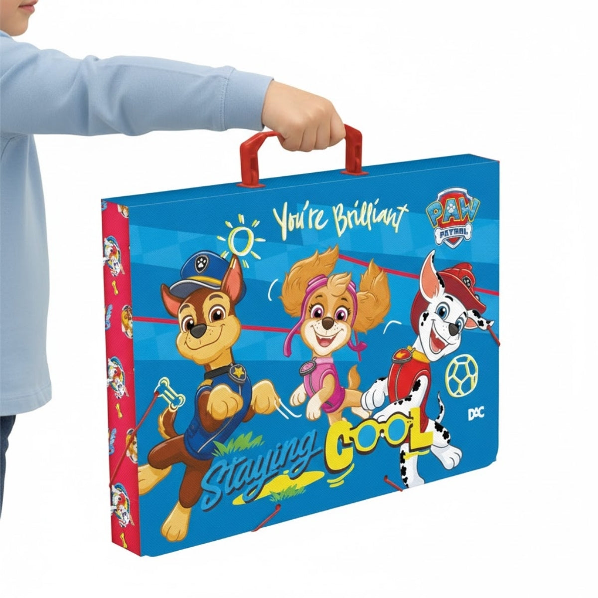 Maleta com Alça - Patrulha Canina Masc 36x26cm Dac - 5447