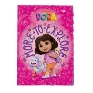 Estojo Duplo com 2 Zíperes em Tecido - Dora Aventureira 33,2x23,2cm Dac - 5419