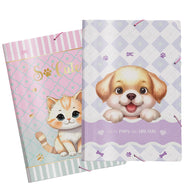 Pasta Aba Elástica Ofício sem Lombo - So Cute Cat Dac 33,2x23,2cm Dac - 5489
