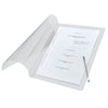 Pasta Grampo Trilho Oficio Dac 240x340mm - Transparente Dac - 606pp-tr