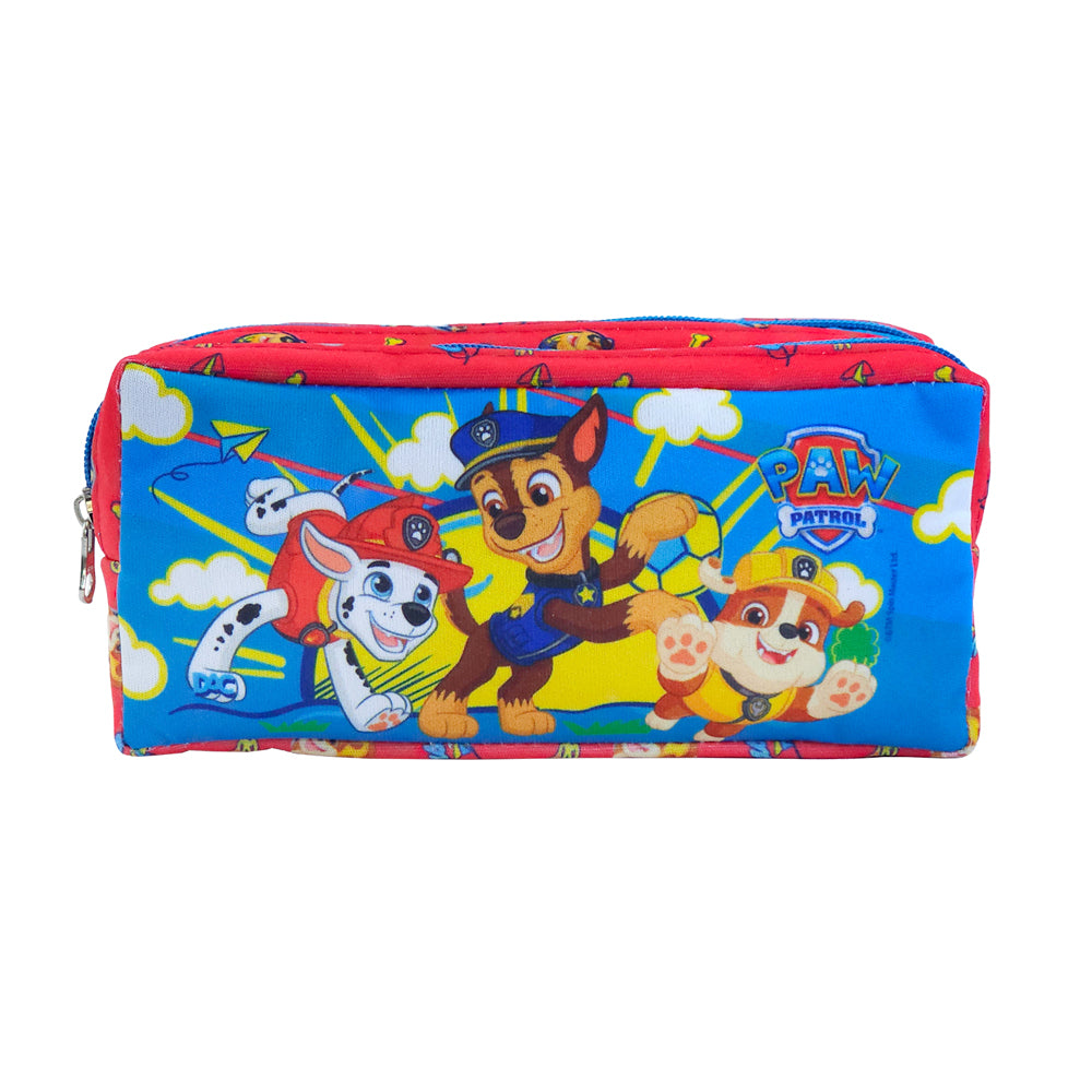 Estojo Duplo com 2 Zíperes em Tecido - Patrulha Canina Masc 19,5x8,7cm Dac - 5445