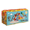 Estojo Duplo com 2 Zíperes em Tecido - Pooh 19,5x8,7cm Dac - 5163