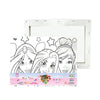 Tela para Pintura Guache com 1 Pincél e 6 Cores - Princesas Dac - 5336