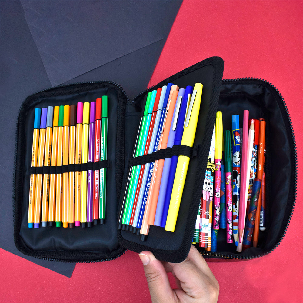 Estojo Box em Pvc com Divisória - Harry Potter 22x17cm Dac - 5493