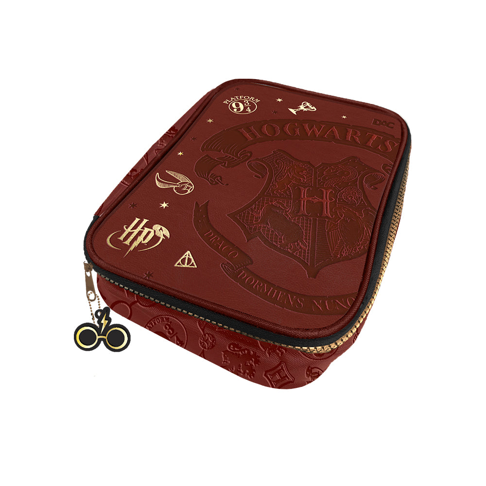 Estojo Box em Pvc com Divisória - Harry Potter 22x17cm Dac - 5493