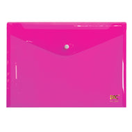 Malote A4 33,2x23,7cm com Botão Rosa Dac - 653pp-rs
