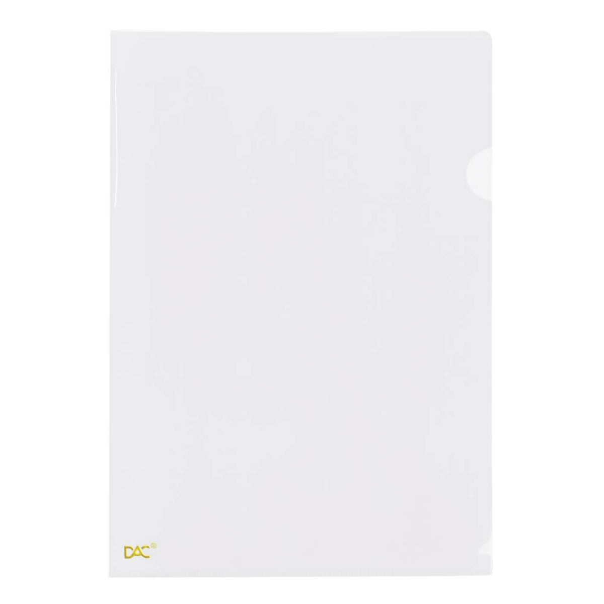 Pasta em L Dac A3 305x420mm com 10 Unid - Transparente Dac - 43pp-tr