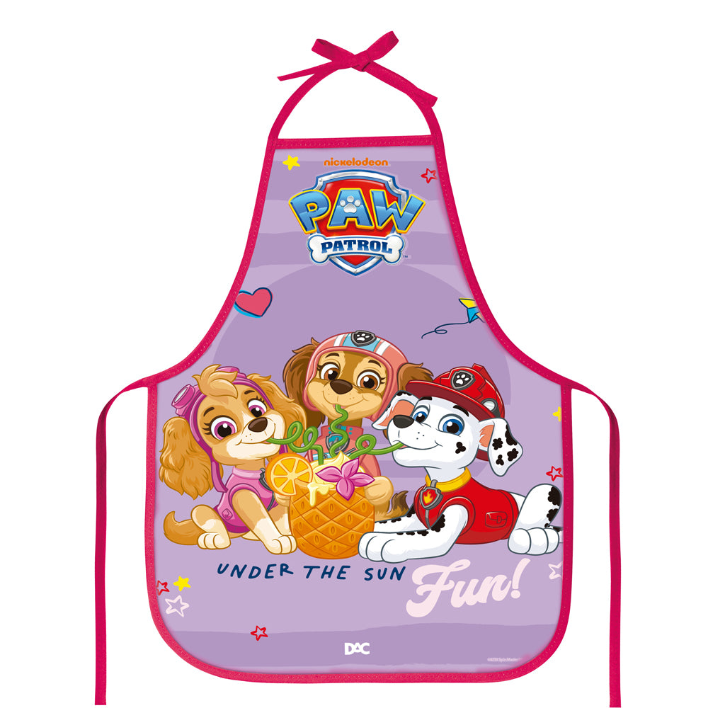 Avental Infantil Pvc - Patrulha Canina Fem 49x39cm Dac - 5437