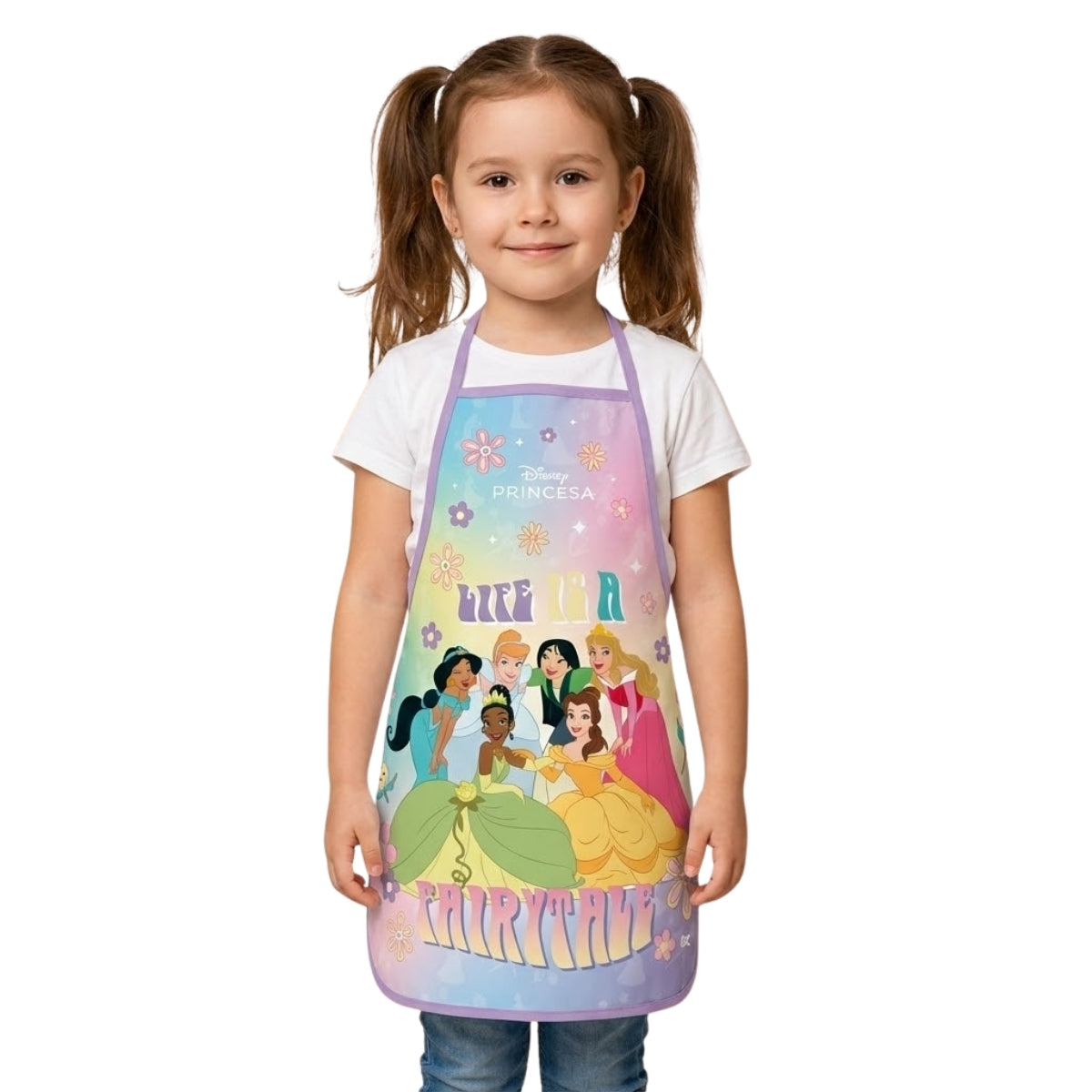 Avental Infantil Pvc - Princesas 49x39cm Dac - 5450