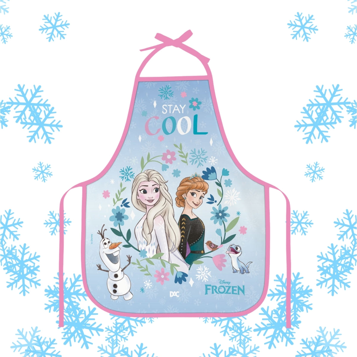 Avental Infantil Pvc - Frozen 49x39cm Dac - 5421