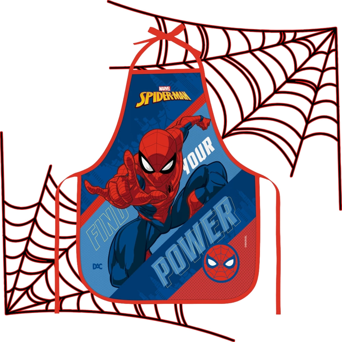Avental Escolar Dac 490x390x015mm - Homem Aranha Dac - 5427