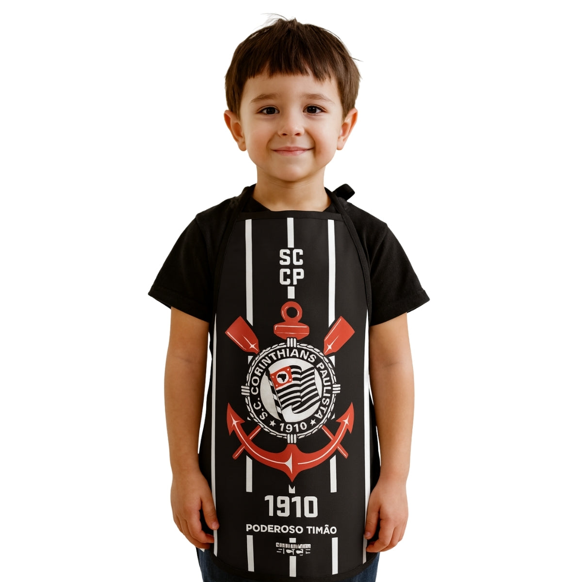 Avental Infantil Pvc - Corinthians 49x39cm Dac - 5471