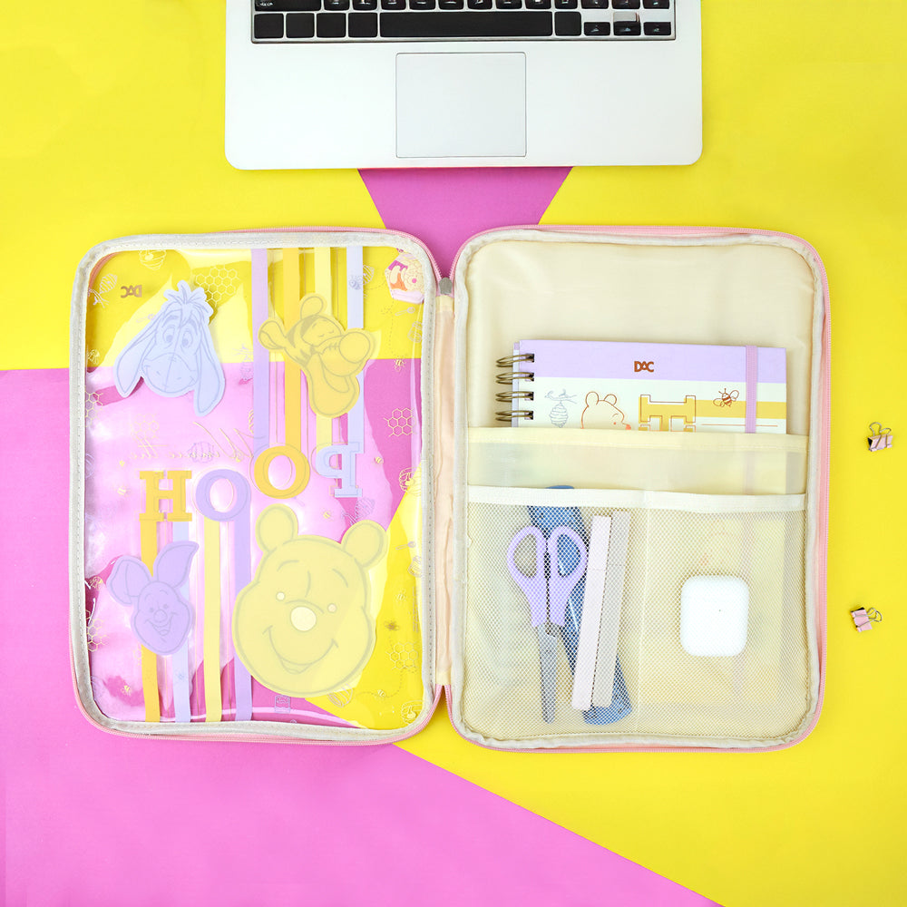 Porta Caderno Universitário - Pooh 35x26,5cm Dac - 5537