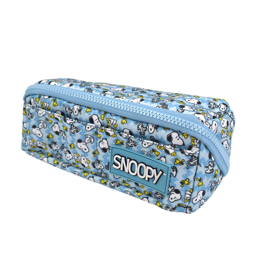 Estojo Transversal em Tecido - Snoopy 21,5x8,5cm Dac - 5553