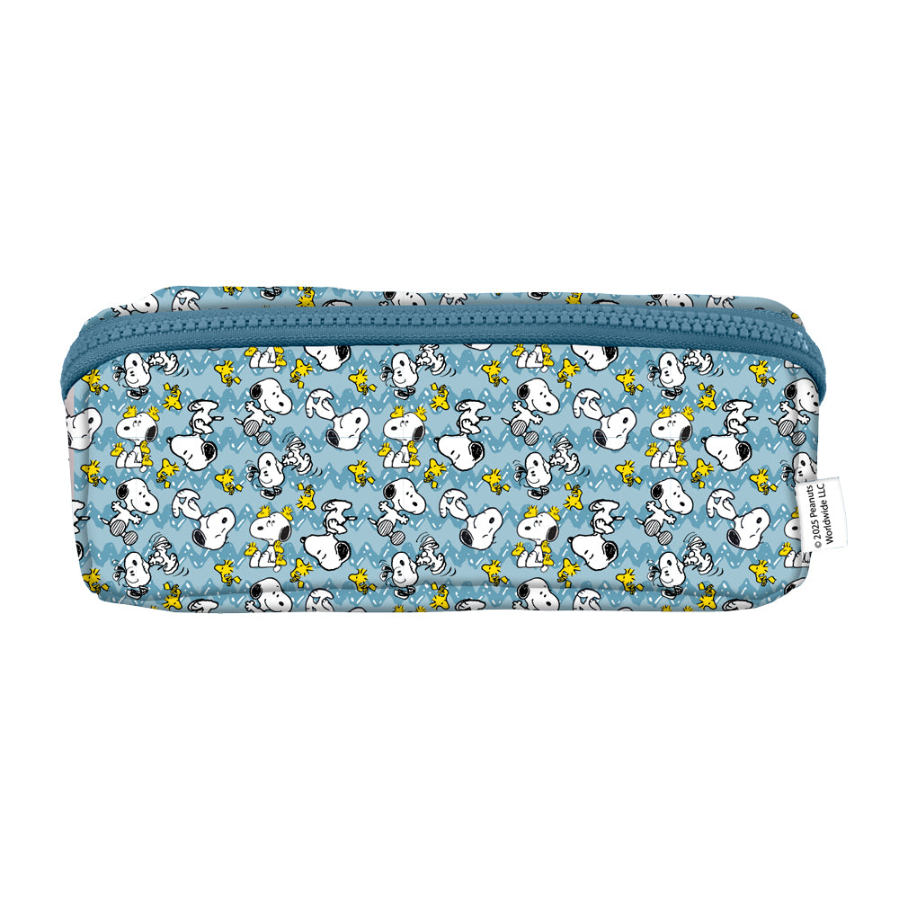 Estojo Transversal em Tecido - Snoopy 21,5x8,5cm Dac - 5553