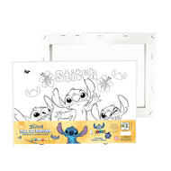 Tela para Pintura Guache com 1 Pincél e 6 Cores - Stitch Dac - 5606