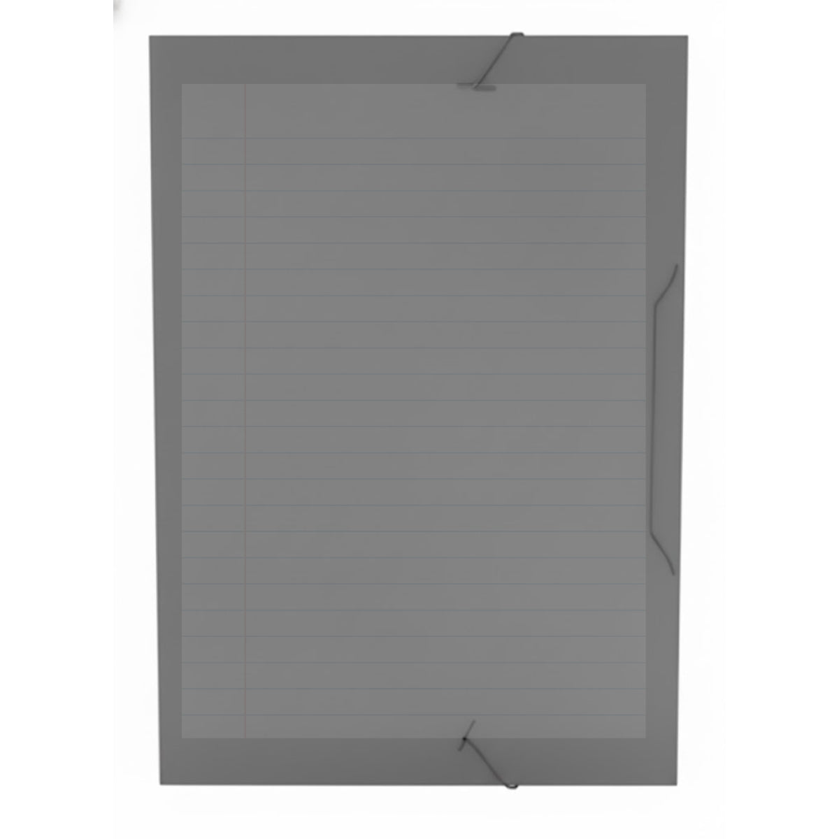 Pasta Aba Elastico Dac 332x232x20mm - Fume Dac - 202pp-fm