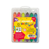 Giz de Cera Retrátil Aquarela Neon com 6 Cores Dac - 5247