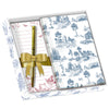 Conjunto de Papelaria 3 Cadernos 32 Folhas Cada + 1 Caneta Dac - 5343