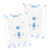 Refil de Folhas para Fichário Colegial com 96 Folhas 56g/m² - Stitch 4514re 15,5x22,5cm Dac - 4514re