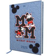 Agenda 2026 com 336 Páginas e Fita Marca Página - Mickey A6 10,2x13,9cm 60g/m² Dac - 5359
