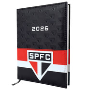 Agenda 2026 com 336 Páginas e Fita Marca Página - São Paulo Fc A6 10,2x13,9cm 60g/m² Dac - 5309