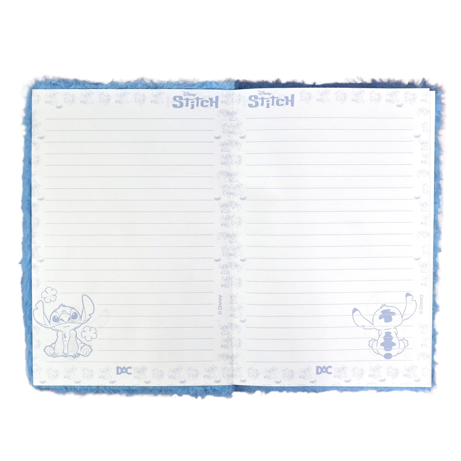Caderno de Anotacoes Dac 210x150x25mm - Fluffy Stitch Dac - 4787