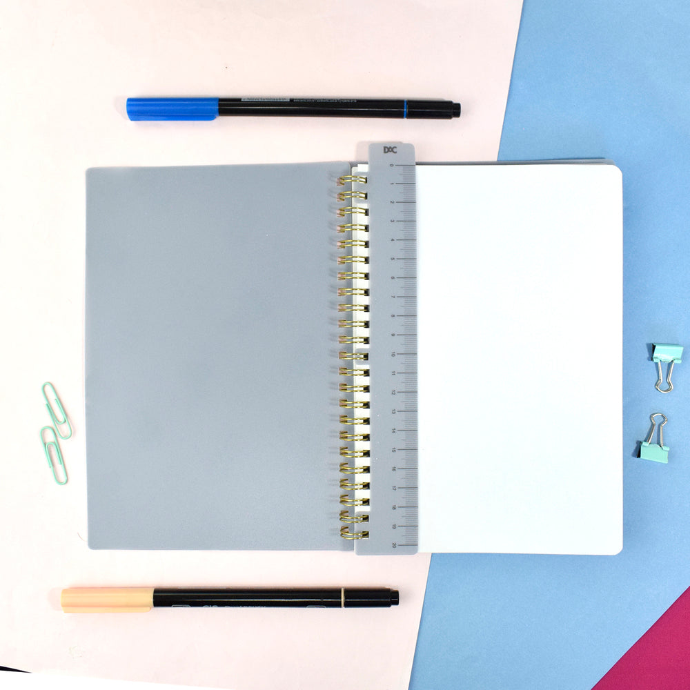 Caderno Espiral em Polipropileno A5 - Lilás 70g/m² Dac - 5279